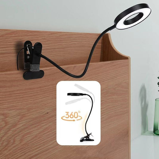 LED Desk Table Clip Lamp 7W USB Cable