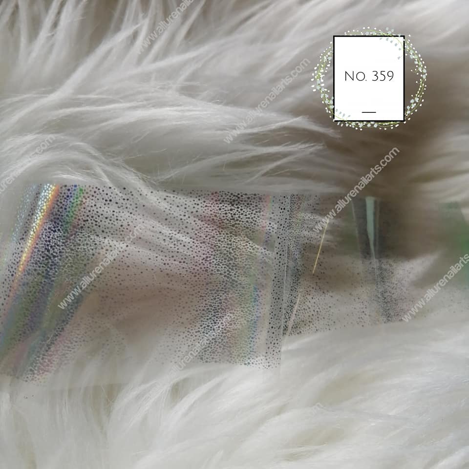 Holographic Foil Nail Transfer