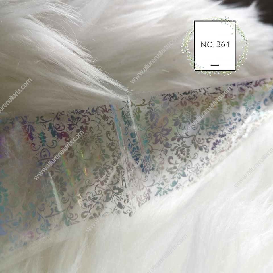 Holographic Foil Nail Transfer