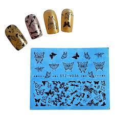 Butterfly Lace Nail Decal