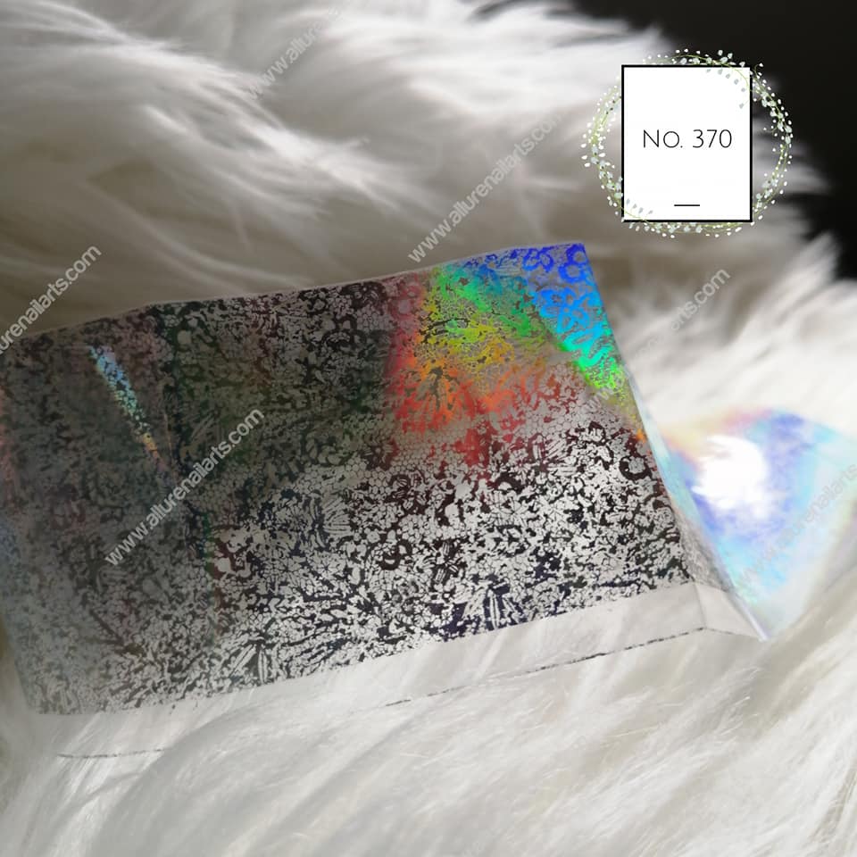 Holographic Foil Nail Transfer