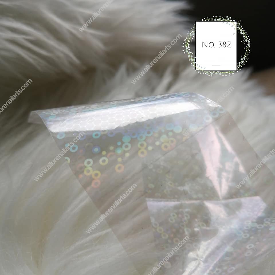 Holographic Foil Nail Transfer