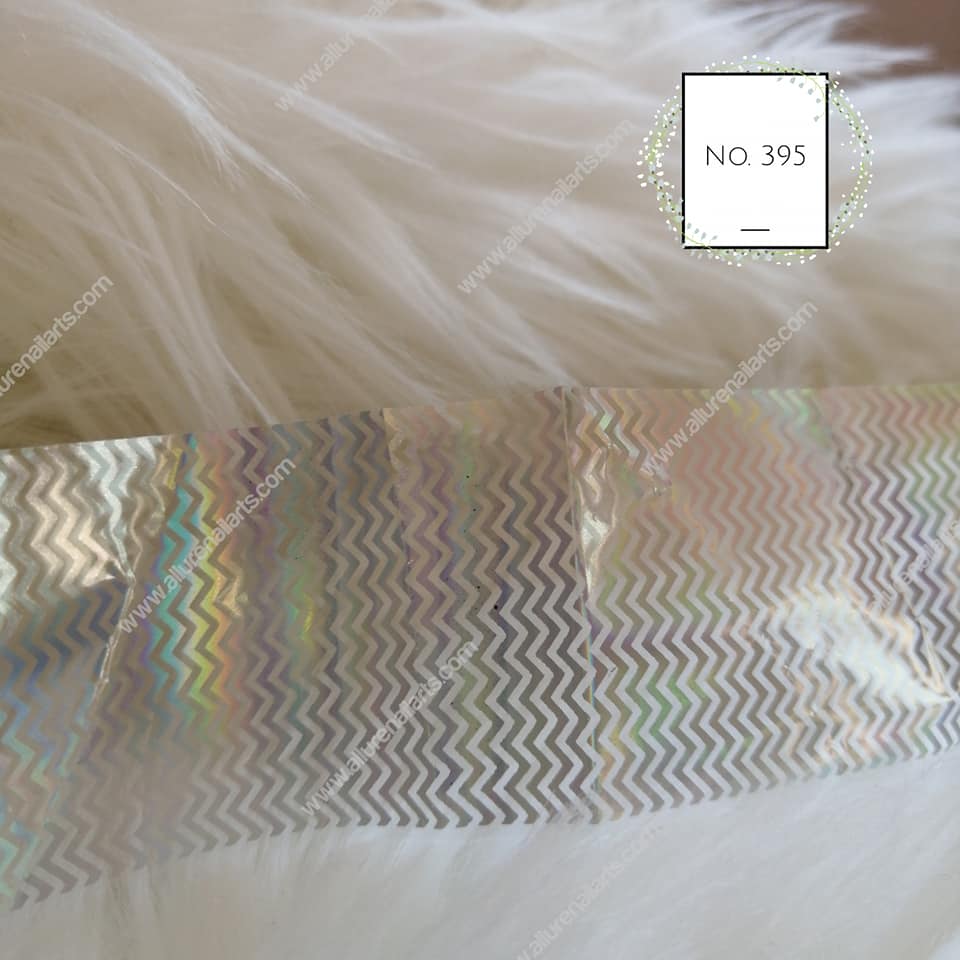 Holographic Foil Nail Transfer