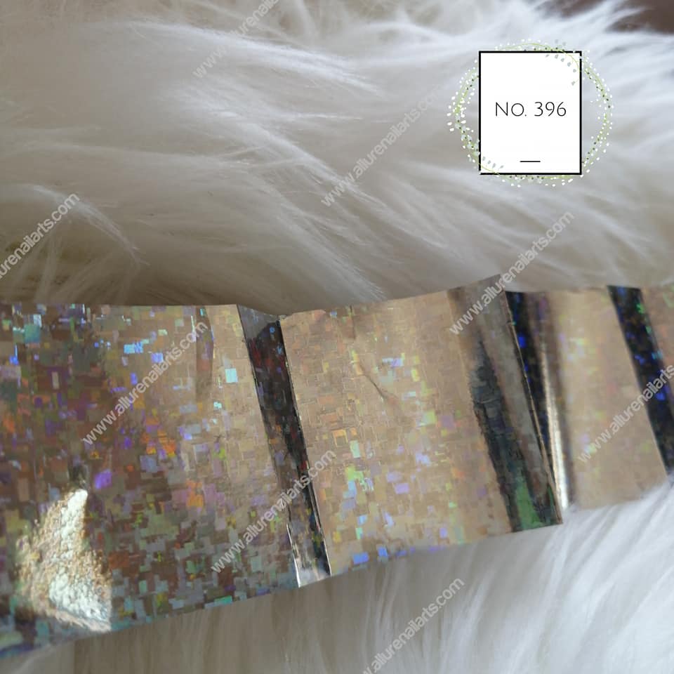 Holographic Foil Nail Transfer
