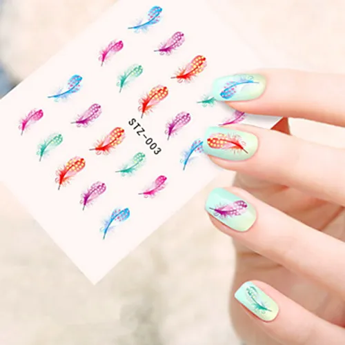 Nail Decal - Feather