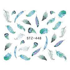 Feather Nail Decal