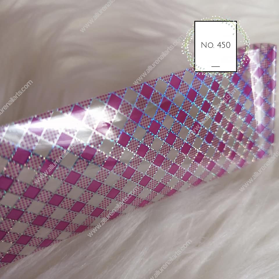 Pattern Foil Nail Transfer