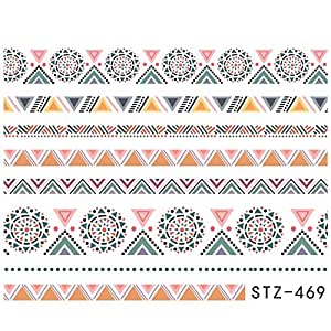 Aztec Arrow Geometric Nail Decal