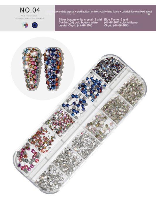 Crystal Nail Art Rhinestones Decoration