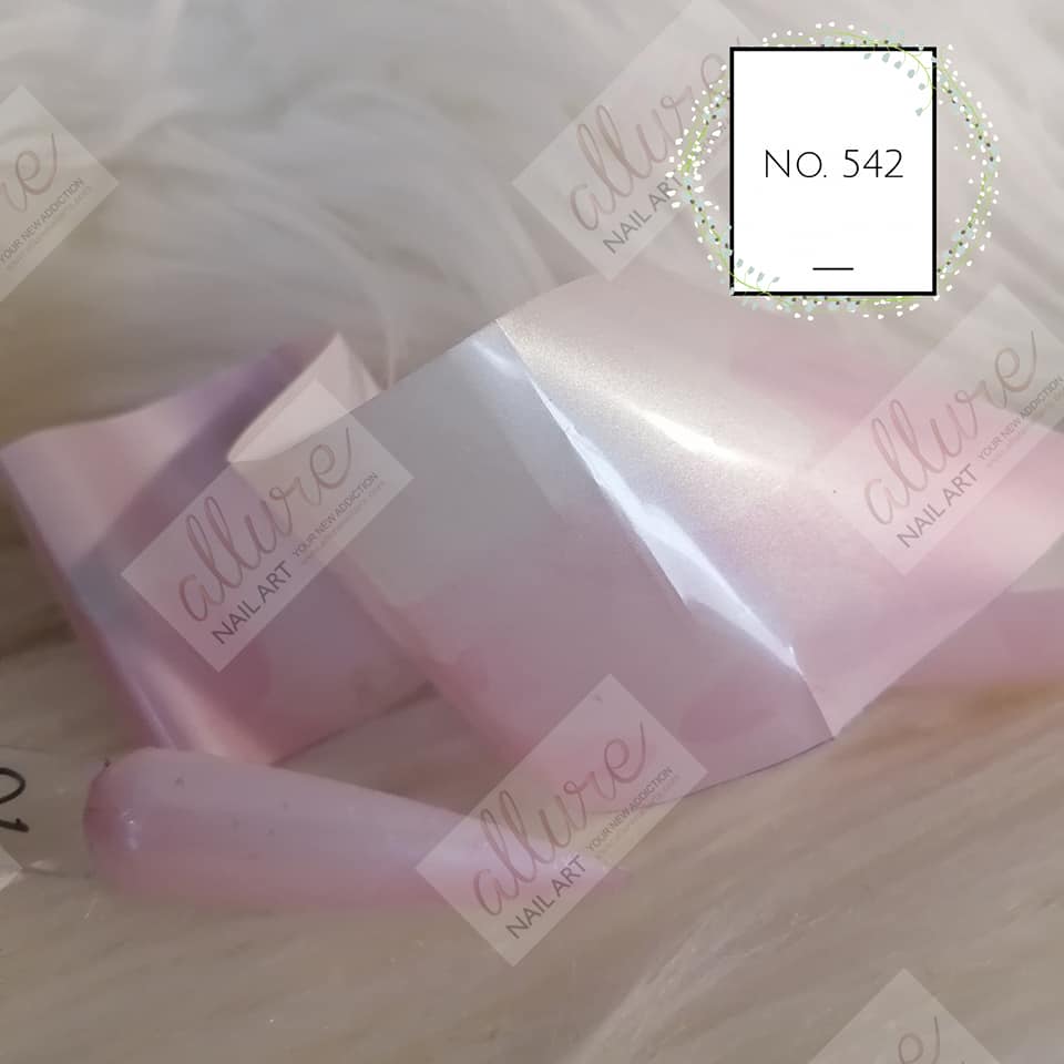 Marble Foil Nail Transfer