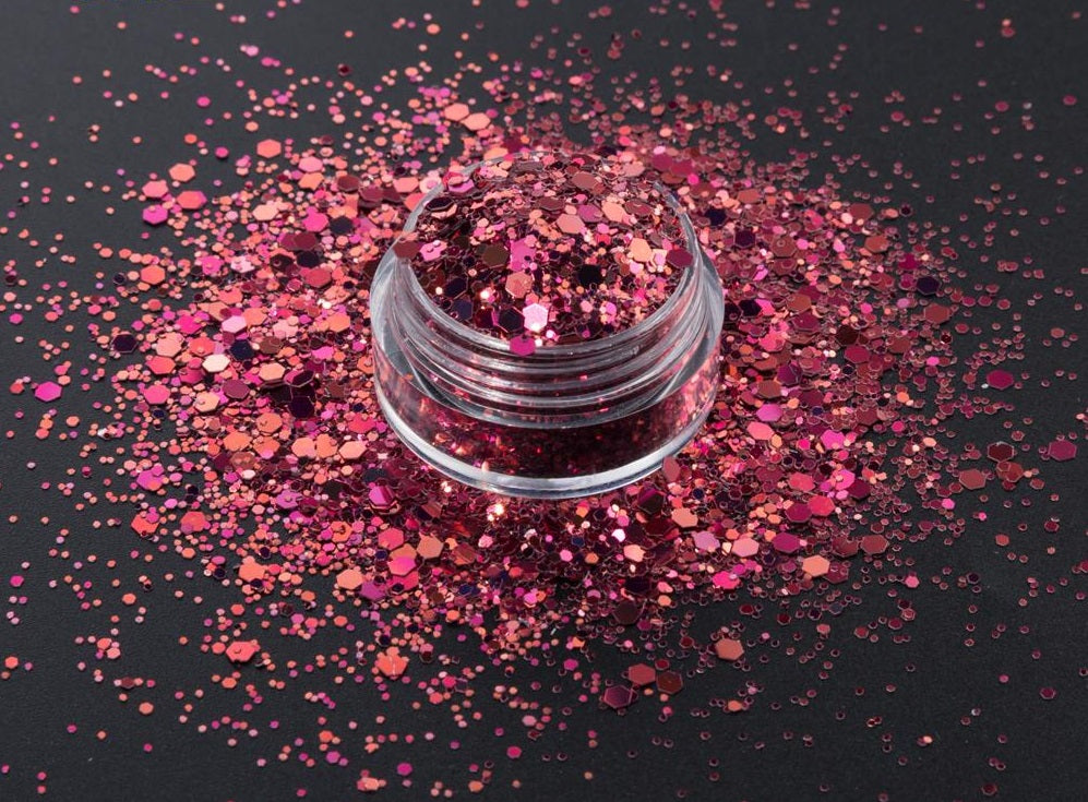 Ruby Rose Chunky Glitter