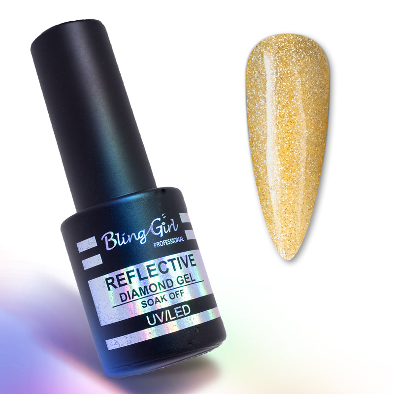 Bling Girl Reflective Diamond Gel No 5 Soak Off UVLED 10ml