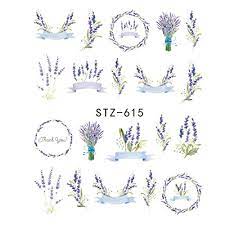 Lavender Nail Decal