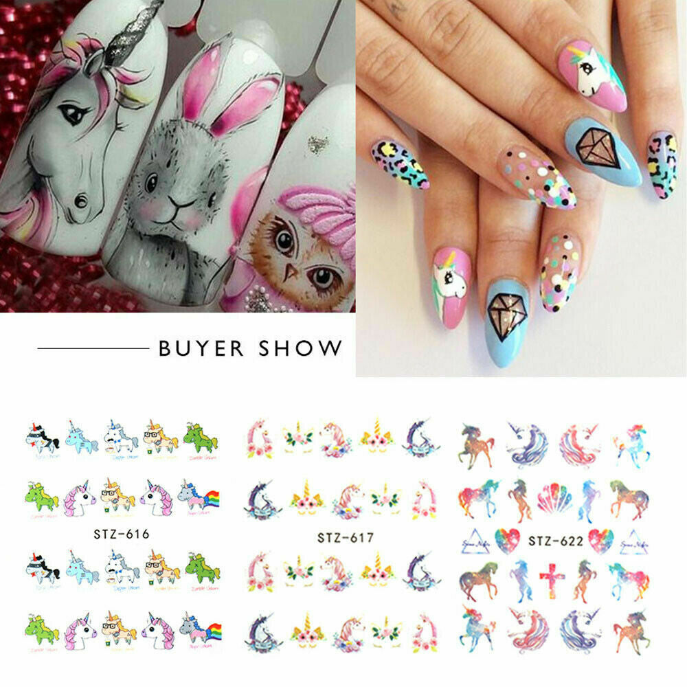 Unicorn Nail Decal