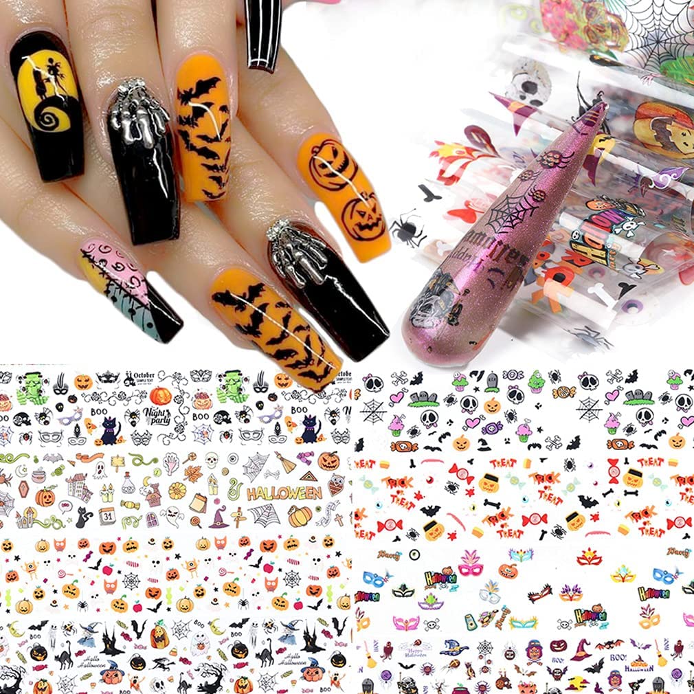 Halloween Nail Art Foil Set Box