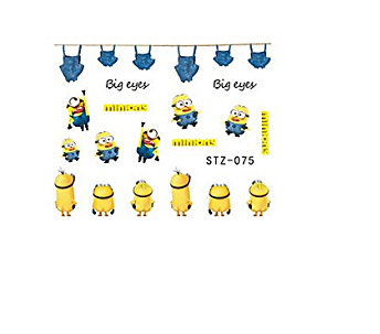 Minions Nail Decal