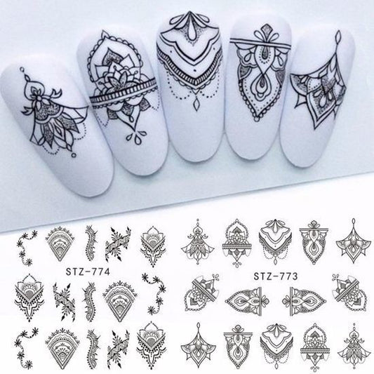 Lace Nail Decal