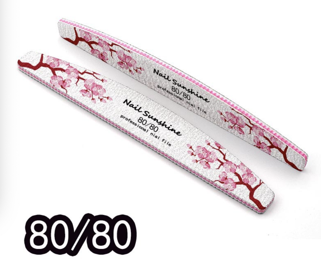 Nail Sunshine Cherry Blossom Halfmoon Thick Nail File