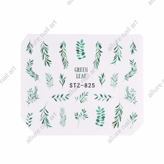 Leaves Nail Decal