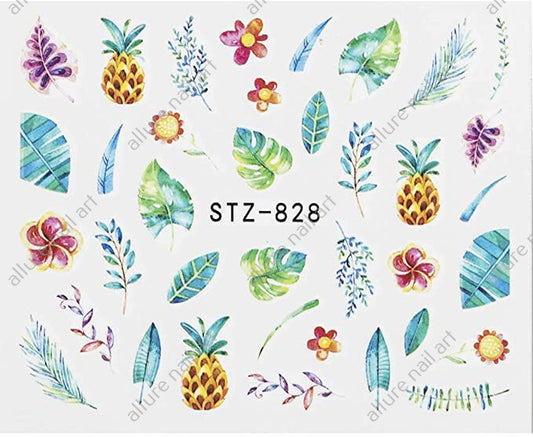 Leaves Nail Decal