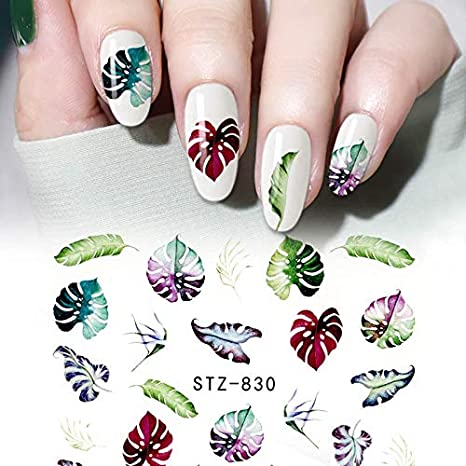 Leaves Nail Decal