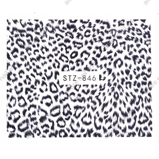 Animal Print Nail Decal