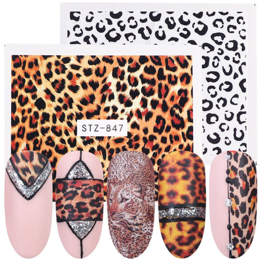 Animal Print Nail Decal