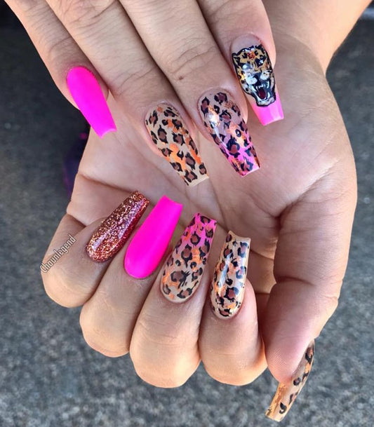 Animal Print Nail Decal