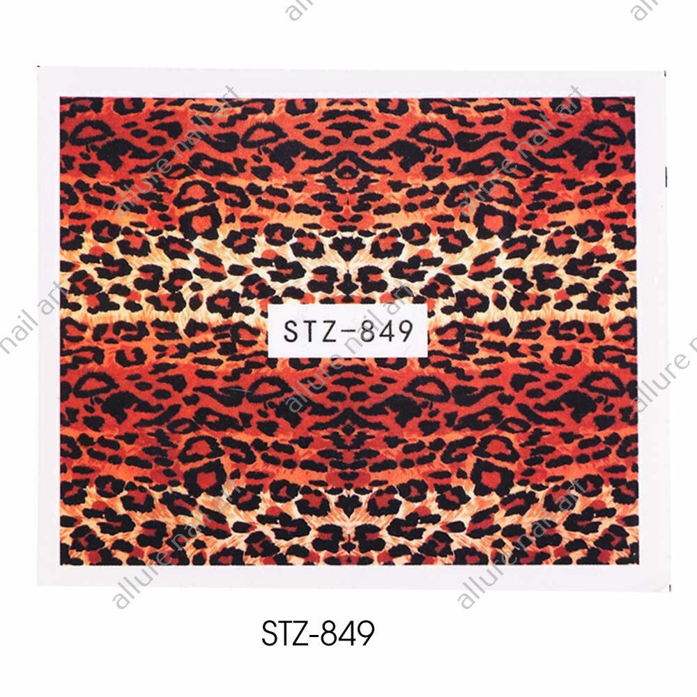 Animal Print Nail Decal