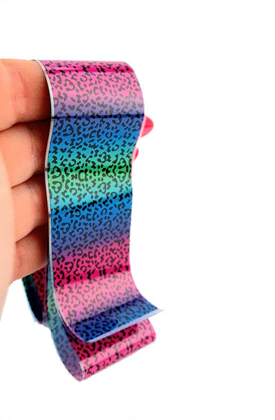 Leoprint Animal Print Foil Nail Transfer