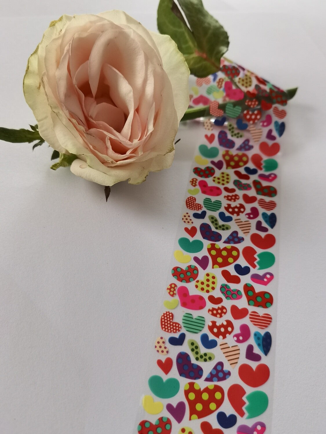 Love Valentine Foil Nail Transfer