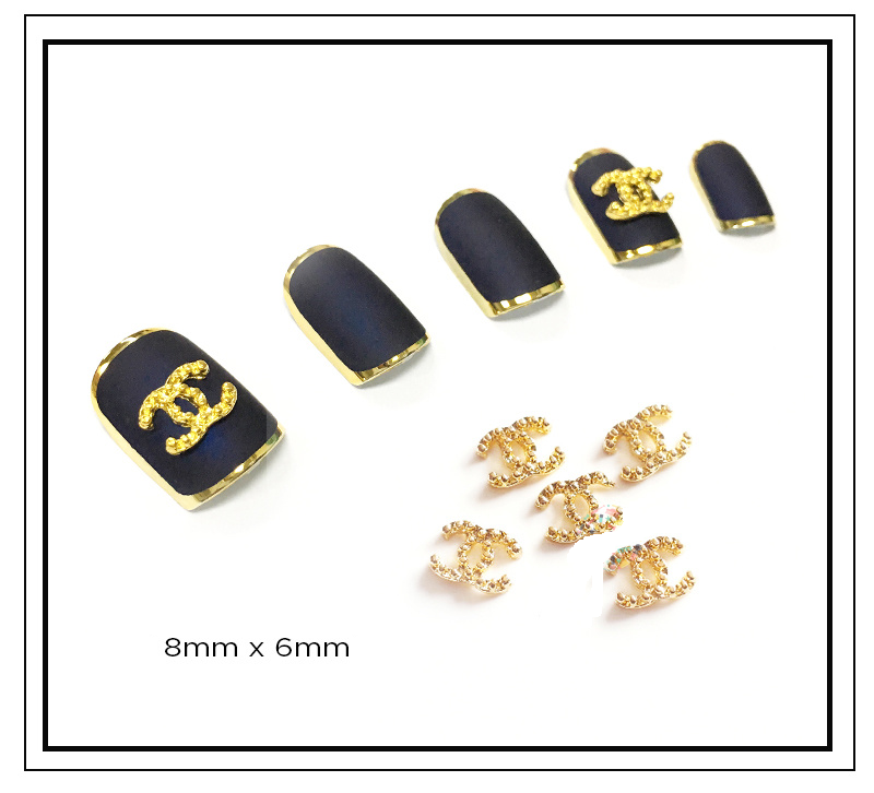 Fashion Charms Nail Art Decoration 2pcs