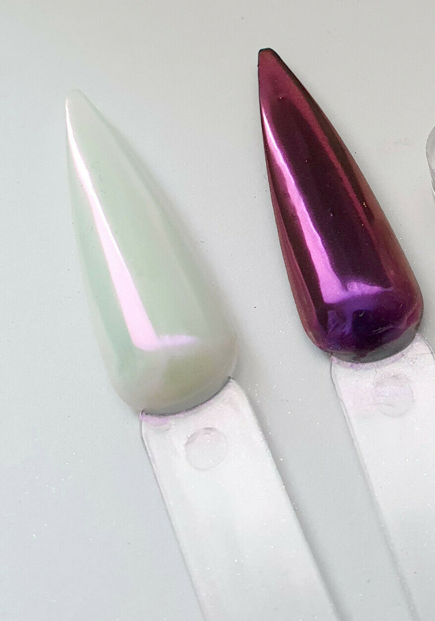 Purple Chrome Nail Powder