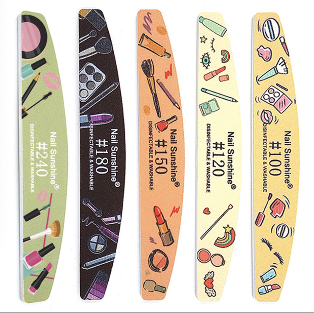 Nail Sunshine Make-Up Halfmoon Thick Nail File