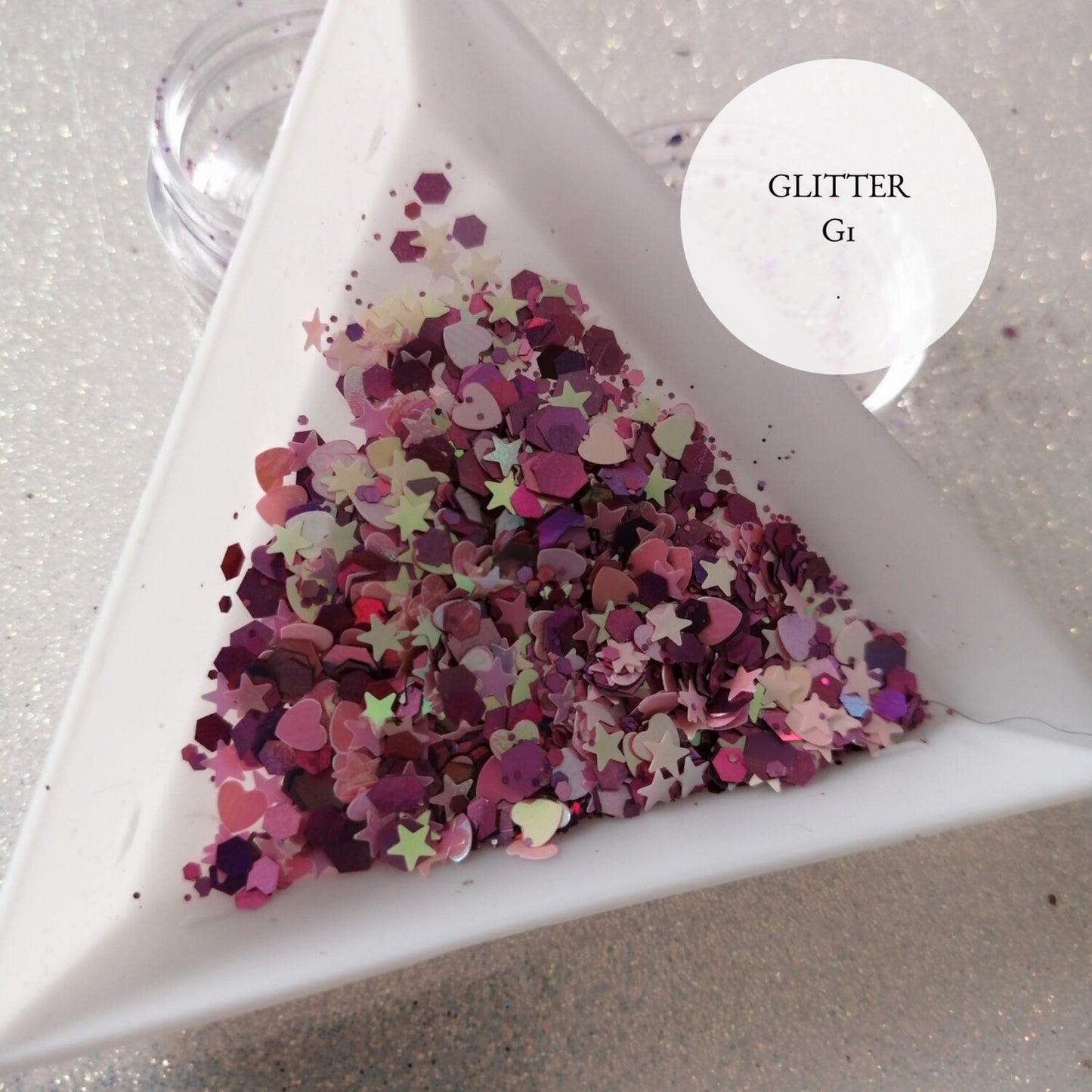 Sequence Glitter Nail Art mix