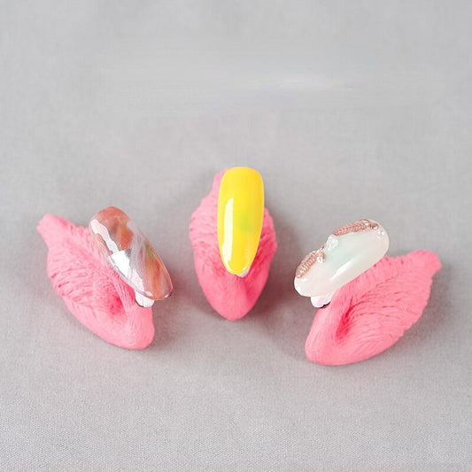 Flamingo Nail Tip Stand