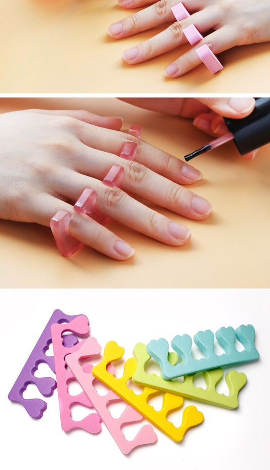Toe Separators - White Pair