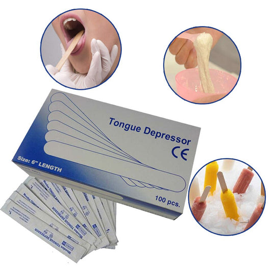 Disposable Wooden Bamboo Waxing Wax Spatula Mask