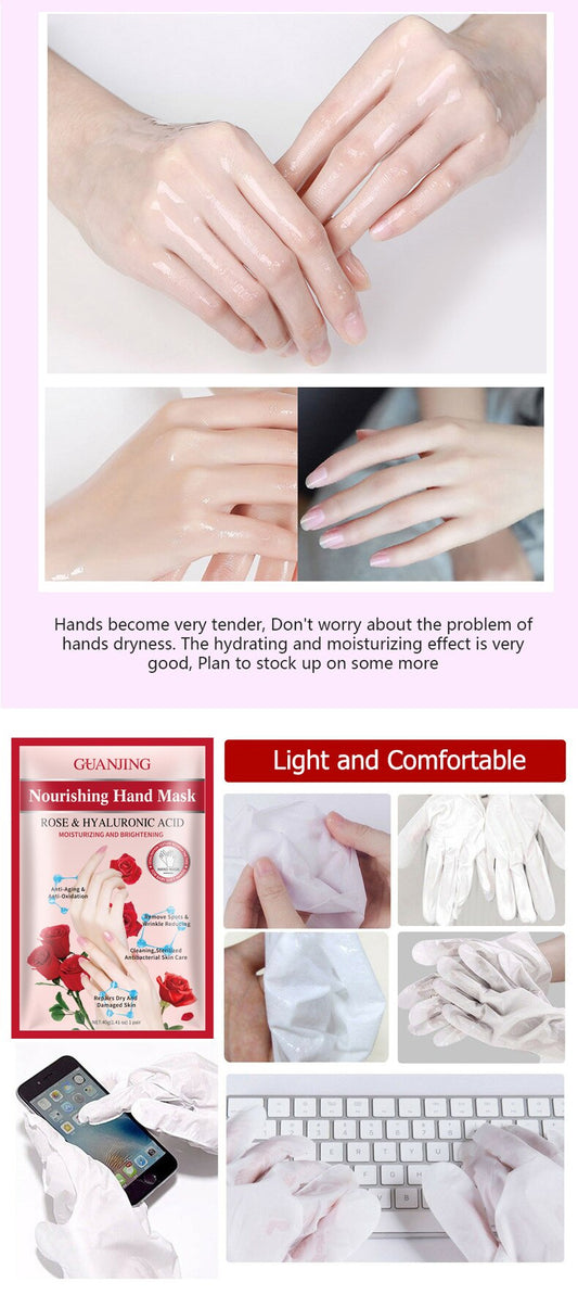 Rose Nourishing Hand Mask