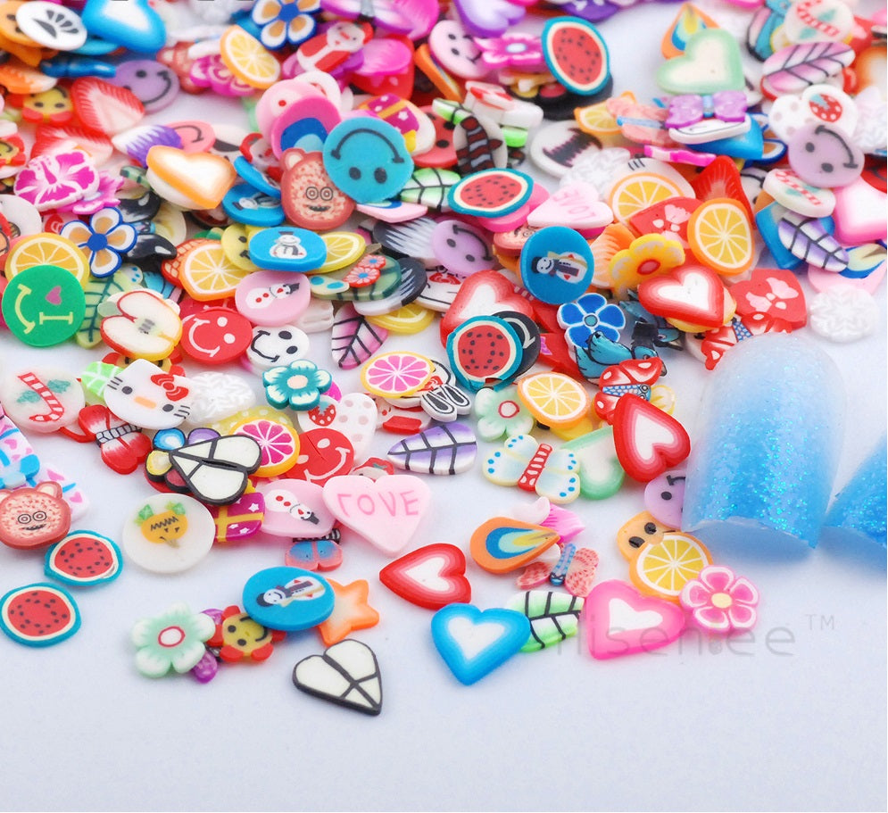 Fimo Polymer Nail Art - FM012- FIMO 5g JAR, MIX