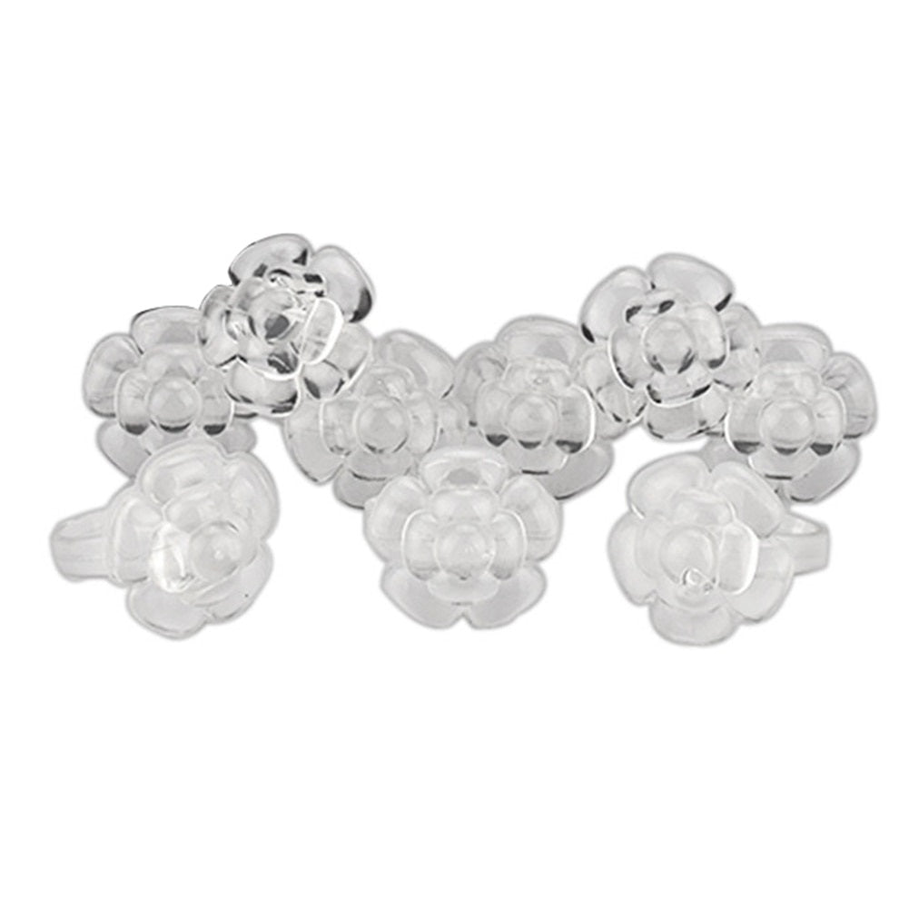 Rose Flower Shape Nail Varnish Gel Polish Bottle