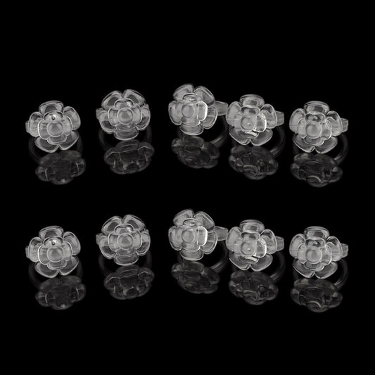 Rose Flower Shape Nail Varnish Gel Polish Bottle