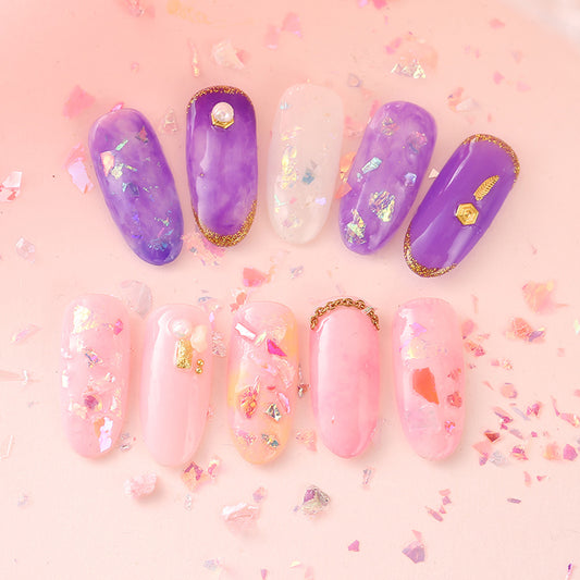 Mylar Nail Art Shards