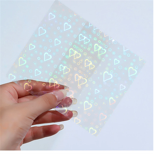 Hearts Nail Art Sticker