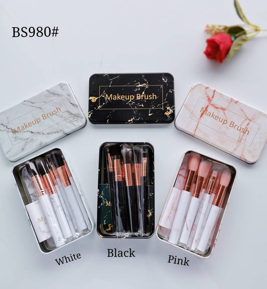 Make - Up Brush Set - White