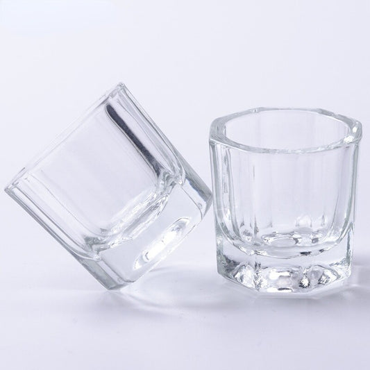 Glass Acrylic Cup Dappen Dish for Monomer / Acetone