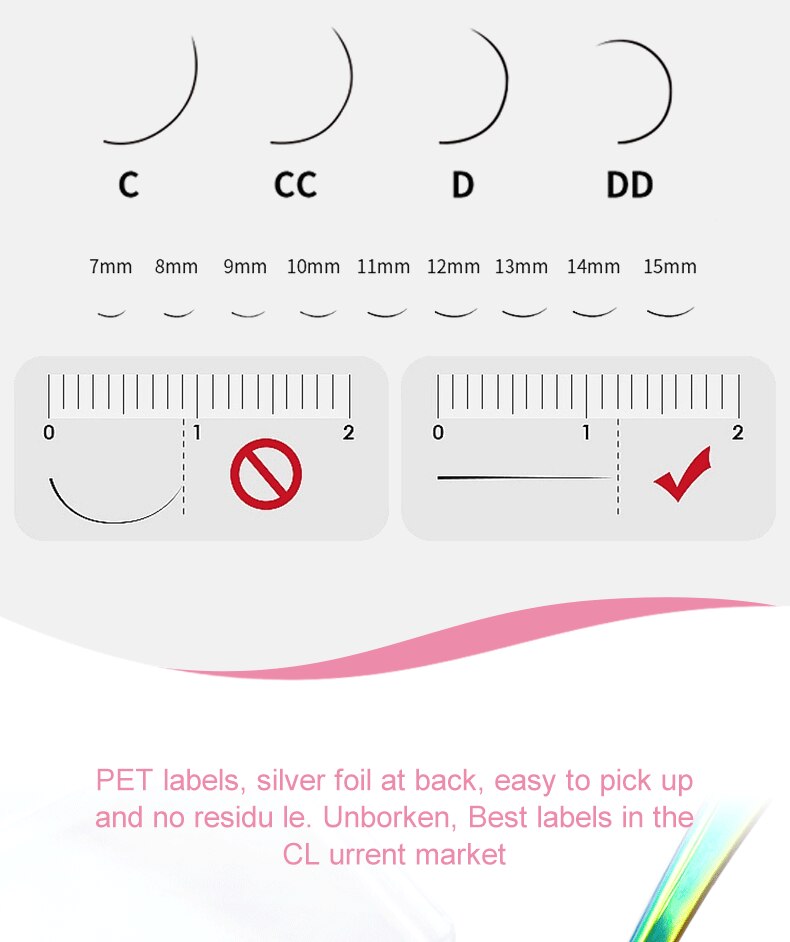 Eyelash Extensions Mink 11mm 0.15c