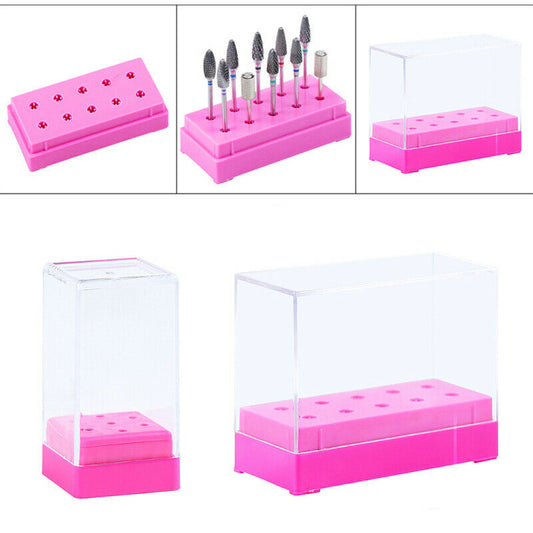 Pink Drill Bit Case
