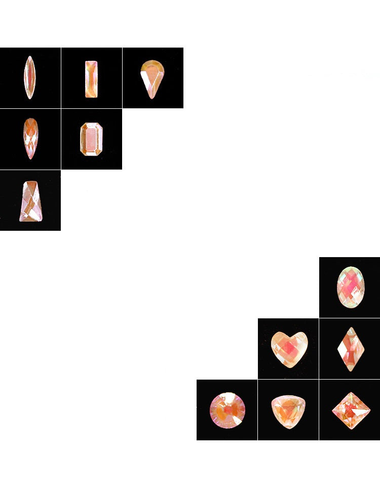 Nail Art Rhinestones Decoration Jar