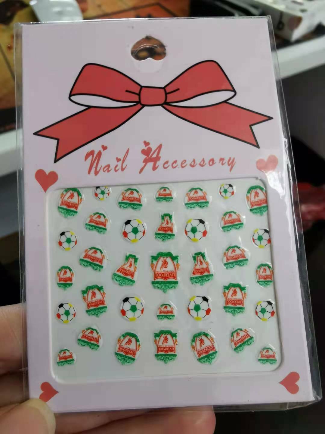Sports Liverpool Soccor Nail Art Sticker